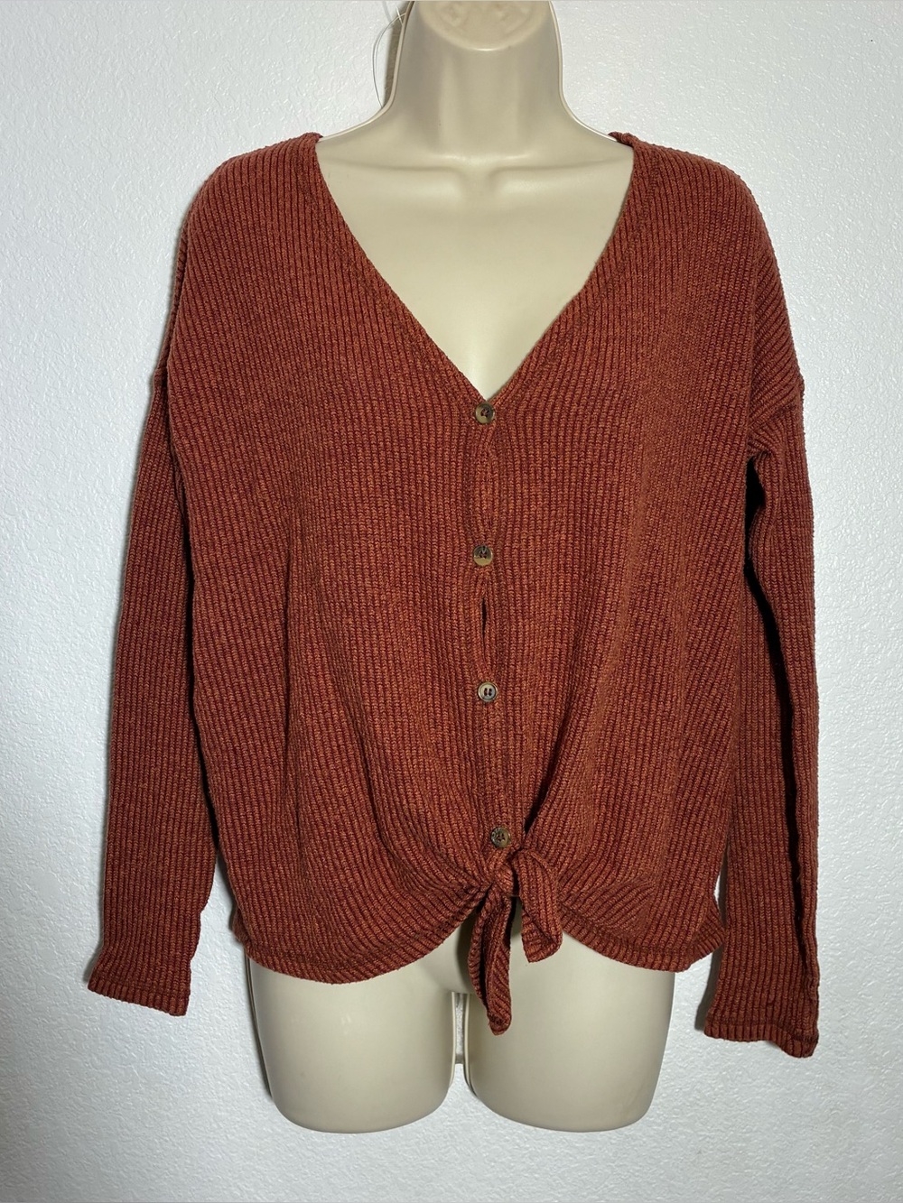 Soft American Eagle over sized knit cardigan is a size small